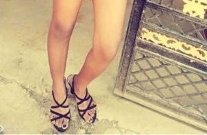 Black Strappy Heeled Sandals