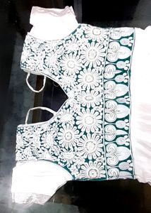 White Embroidered Dress