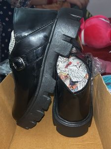 Stylish Black Mary Jane Shoes