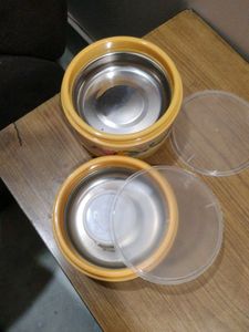 Vintage Floral Stackable Tiffin Box