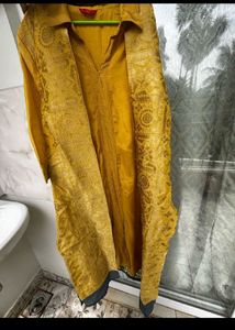 Yellow Ethnic Kurti