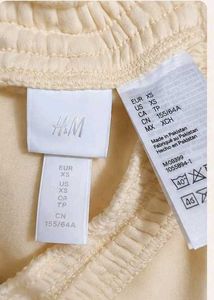 H&M Yellow jogger