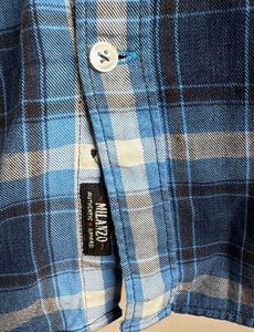Blue Checked Full Sleeve Casual Shirt for Men