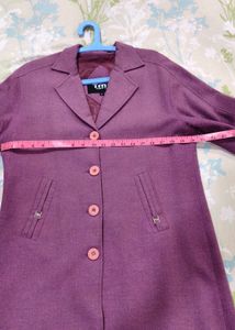 Elegant Lavender Trench Coat