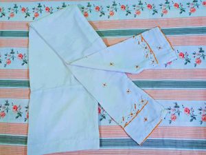 Orange Anarkali Kurta Set