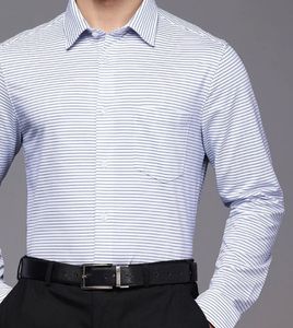 Louis Philippe Striped Men's Shirt