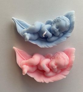 Sleeping Angel Figurines - Set of 2
