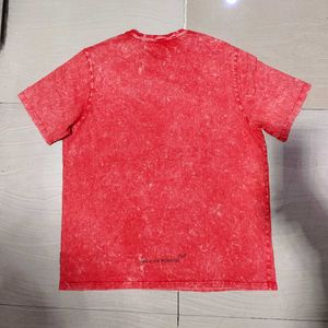 Red Graphic Print T-Shirt