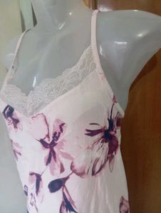 Floral Print Satin Pajama Set