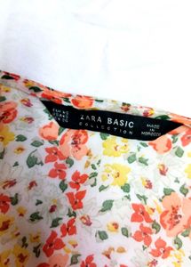 SALE zara peplum top
