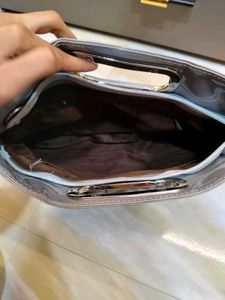 Chic Metallic Clutch Bag