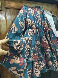 Floral Print Mini Dress