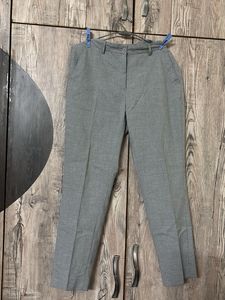 Classic Grey Tailored Trousers unisex