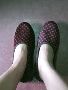 (pack of 3)Cute Polka Dot &amp; Patterned Flats