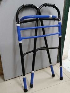 Folding Walker - Blue and Black
