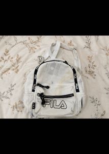 Fila White Mini Backpack for girls