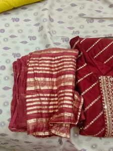 Maroon festive suit