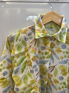 Floral Print Button-Up Shirt