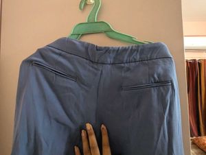 🩵Stylish Blue Wide-Leg Trousers🩵