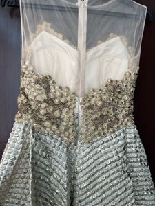 Stunning Gold Embellished Ethnic Gown