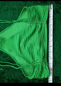 Bright🎁🆕 Green Ruched Bikini Bottom