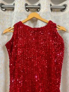 Women Sheath Red Dress