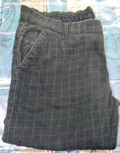 Pant check Piece design/Boxes pattern/Cotton