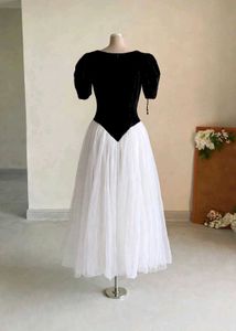 Elegant Black &amp; White Gown🤍🖤