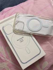 Clear Magnetic I Phone 15 Case