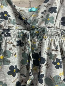 Floral Print Spaghetti Strap Top