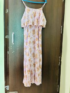 Beautiful lavender Floral Dress
