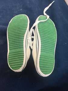 Classic White Canvas Sneakers