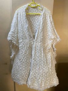 Off-White Sheer Cotton Jacket – Never Worn