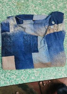 Teal Blue Ethnic Pants and top