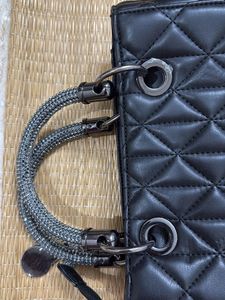 ALDO Chic Quilted Handbag with Embellished Handle