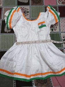 Kids Tricolour Dress
