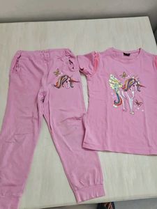 Bundle of 6 girls tshirts: Cute Unicorn &amp; Floral O