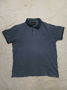 Buffalo Brand XL Men's Blue Polo T-Shirt