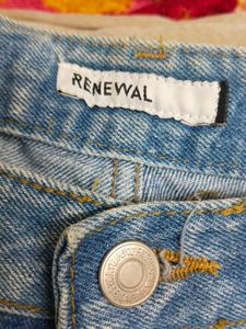 Distressed Denim Shorts