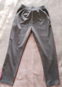 Stylish Black Pants with Side Stripe