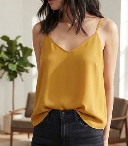 Uniqlo mustard top