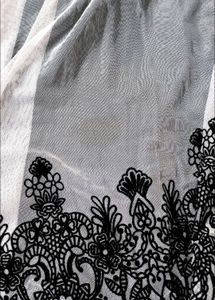 Classy Frock With Velvet Embroidered Dupatta