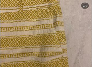 Yellow Striped Shorts