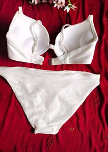 off-white H&amp;m bikni set