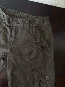 Y2K Cargo Capris - Brown