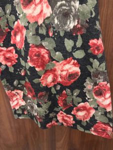 Floral Print Sleeveless Mini Y2K Dress