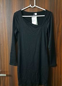 H&amp;M Black Dress New With Tag