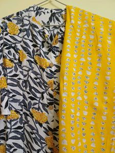 Chic Floral Print Kurti with Pants