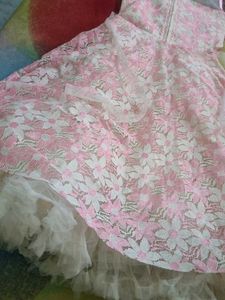 Cute Pink Floral Dress