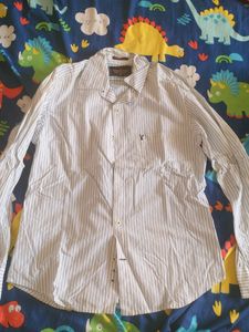 Classic Striped Button-Down Shirt